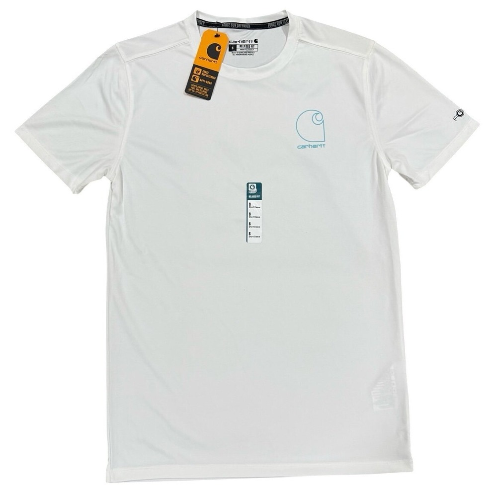 Carhartt Force Short Sleeve Performance Tee Relaxed Fit Small